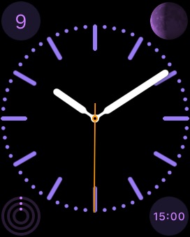 Color on Apple Watch (1st generation) 38mm running watchOS 1.0.1