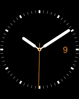 Utility – Watch Sport Black on Apple Watch (1st generation) 38mm running watchOS 1.0.1