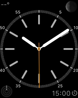 Simple – Edition Sport White on Apple Watch (1st generation) 38mm running watchOS 1.0.1