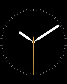Simple – Edition Modern Buckle Bright Red on Apple Watch (1st generation) 38mm running watchOS 1.0.1