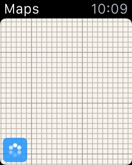 Maps Loading on Apple Watch (1st generation) 38mm running watchOS 1.0.1