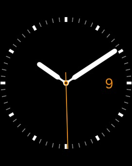 Utility – Edition Modern Buckle Midnight Blue on Apple Watch (1st generation) 38mm running watchOS 1.0.1
